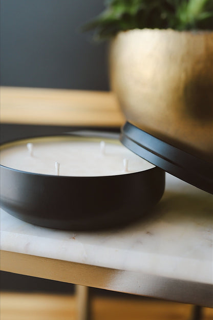 Perfect Hour l Four Wick Tin Soy Candle